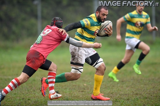 2018-11-11 Chicken Rugby Rozzano-Caimani Rugby Lainate 041